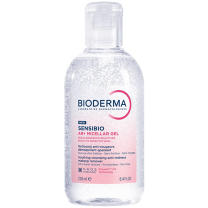 Bioderma Sensibio AR+ Micellar Gel Soothing Cleansing Anti-Redness Makeup Remover 250ml