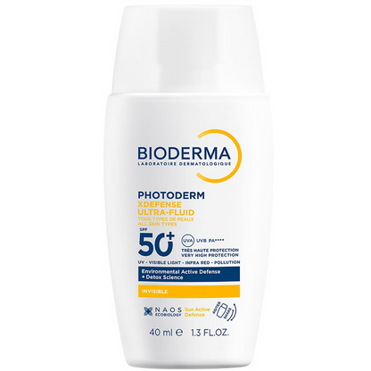Bioderma XDefence Ultra-Fluid Suncare & Urban Protection Sunscreen SPF50+ 40ml