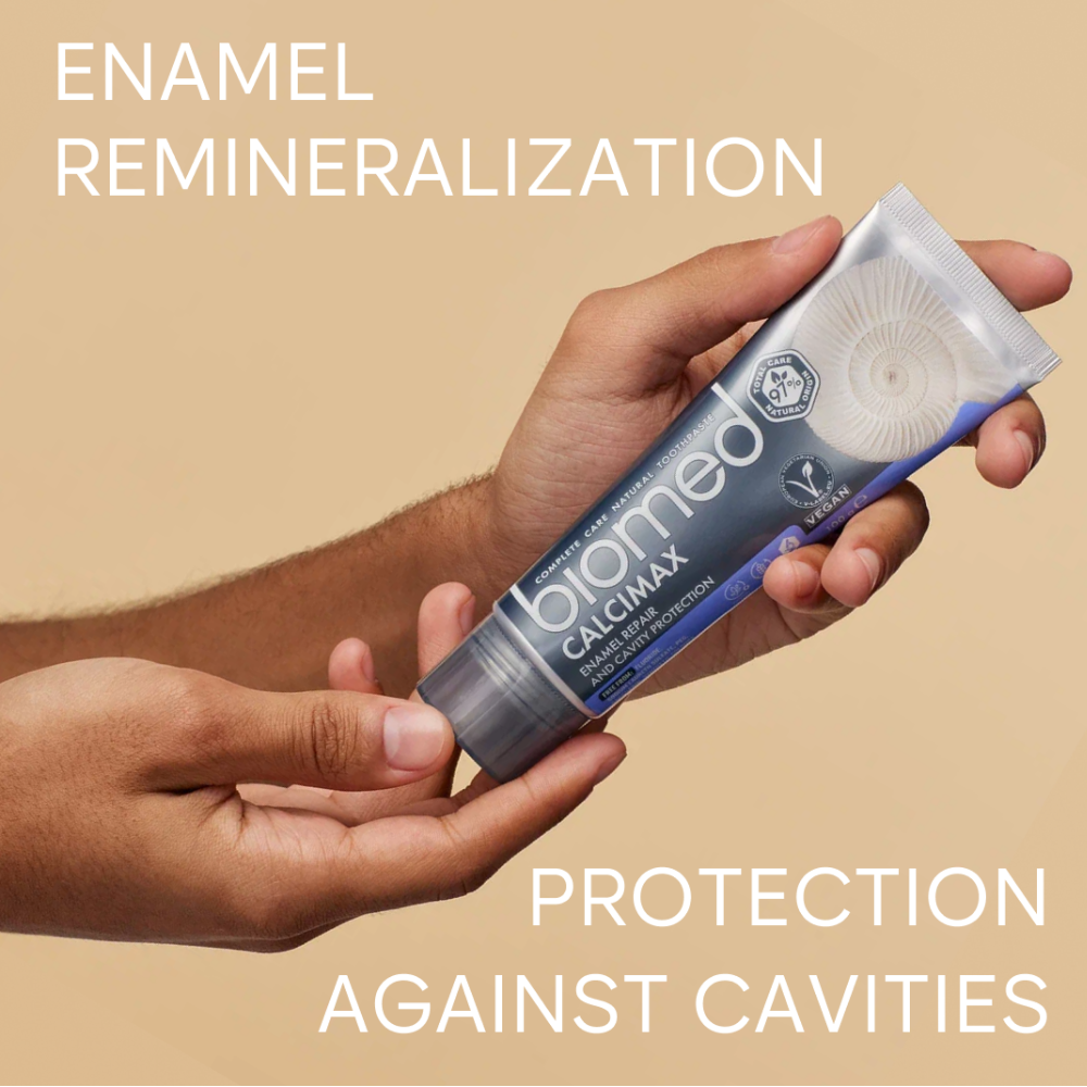 Biomed Calcimax 97% Natural Enamel Repair & Cavity Protection Toothpaste 100g