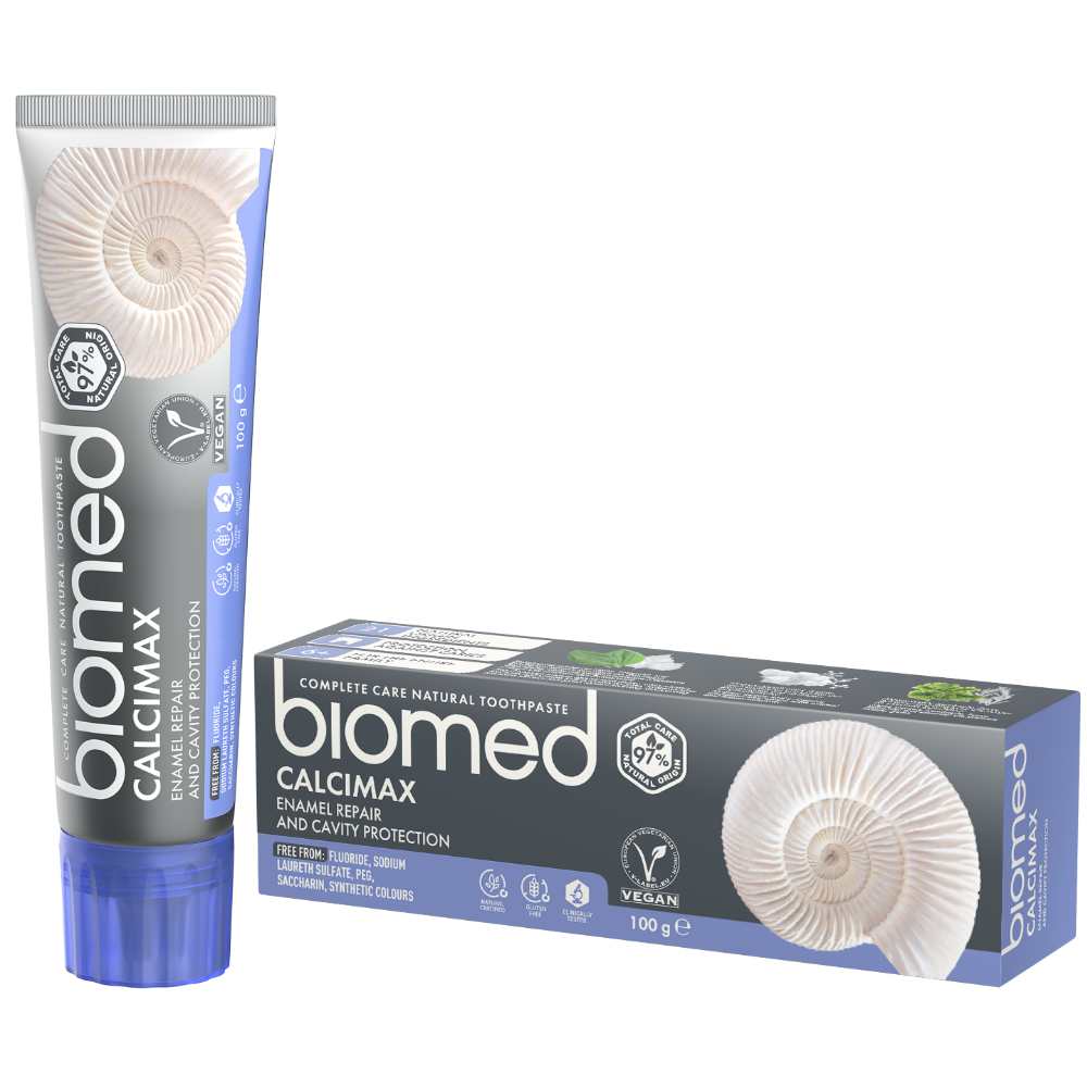 Biomed Calcimax 97% Natural Enamel Repair & Cavity Protection Toothpaste 100g