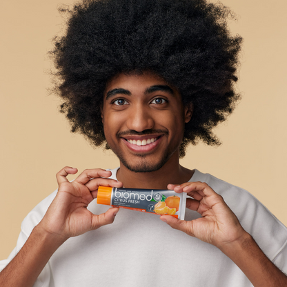 Biomed Citrus Fresh 97% Natural Fresh Breath & Healthy Gums Toothpaste 100g