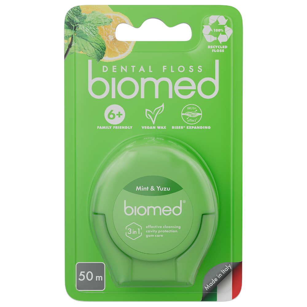 Biomed Dental Floss Mint Yuzu Flavour