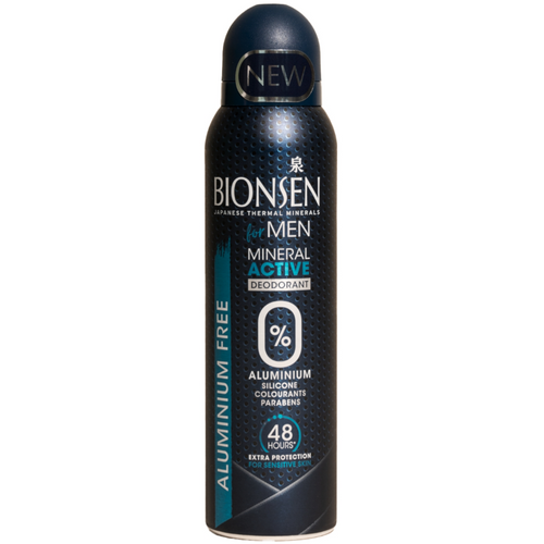 Bionsen Mineral Active Deodorant Aerosol Spray For Men 150ml