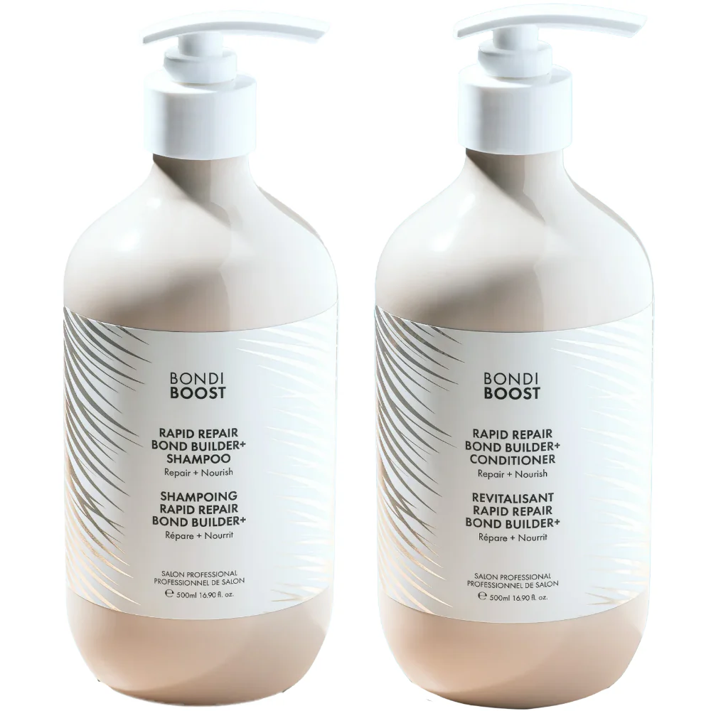 BondiBoost Rapid Repair Bond Builder+ Shampoo & Conditioner Twin 2 x 500ml