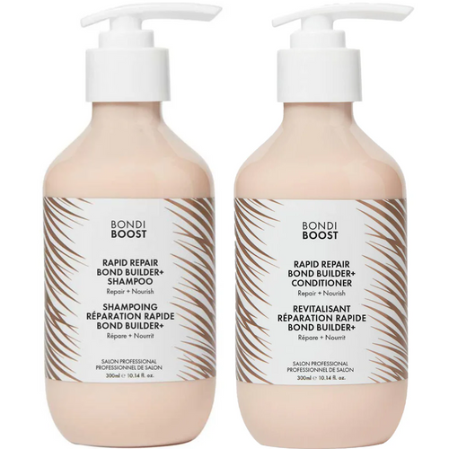 BondiBoost Rapid Repair Bond Builder+ Shampoo & Conditioner Twin 2 x 300ml