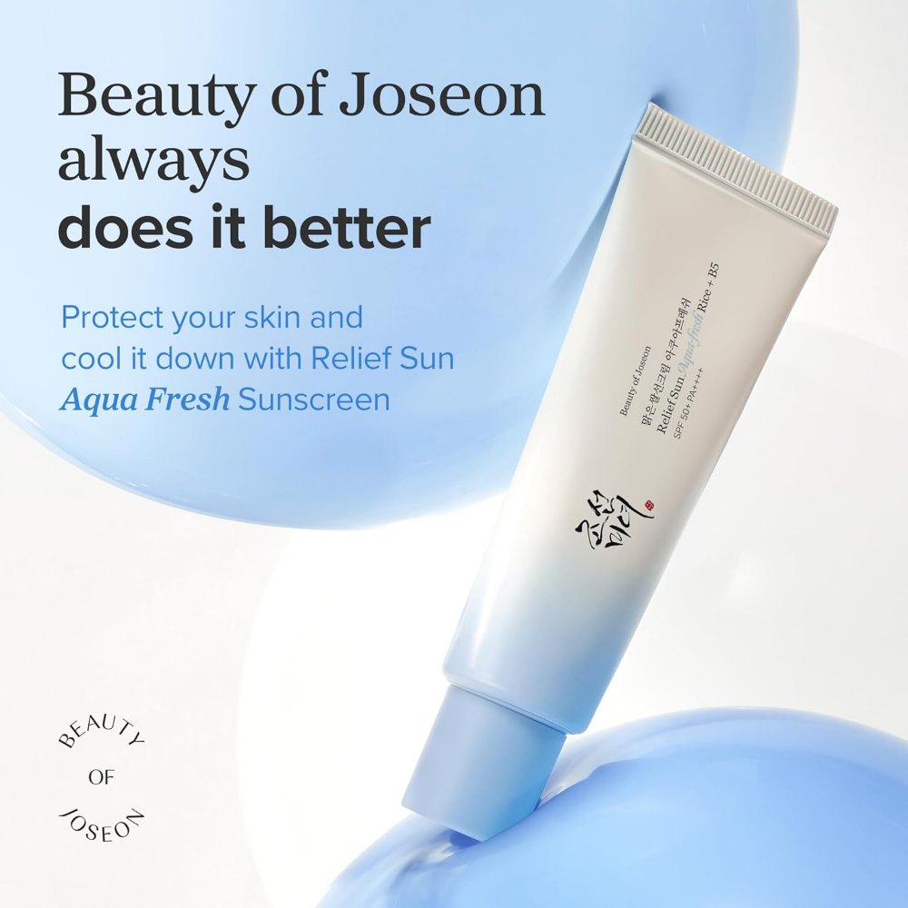 Beauty Of Joseon Relief Sun Aqua-Fresh Rice + B5 Sunscreen PA++++ SPF50+ 50ml