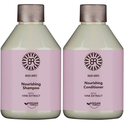 Bulbs & Roots Nourishing Shampoo & Conditioner Twin 2 x 300ml
