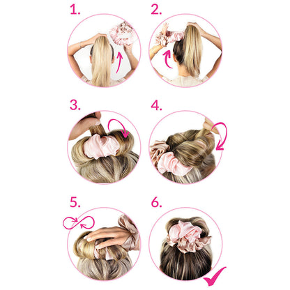 Brushworks HD Heatless Curling Scrunchie