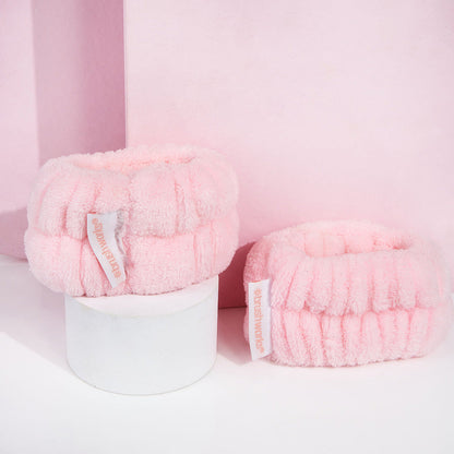 Brushworks Microfibre Wrist Bands Pack of 2