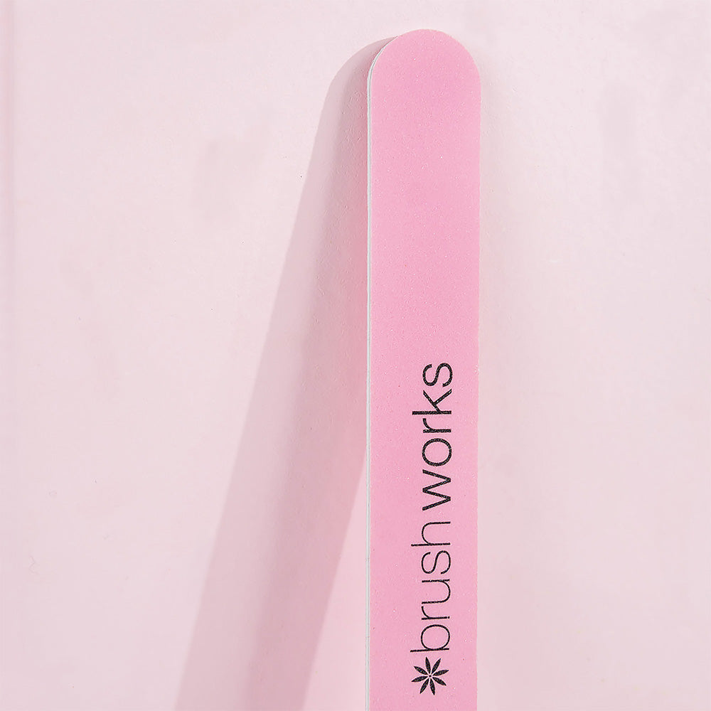 Brushworks Pastel Colour Nail Files Pack of 4