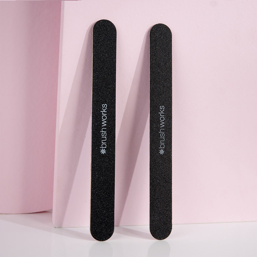 Brushworks Professional Nail Files Pack of 2