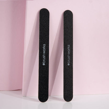 Brushworks Professional Nail Files Pack of 2