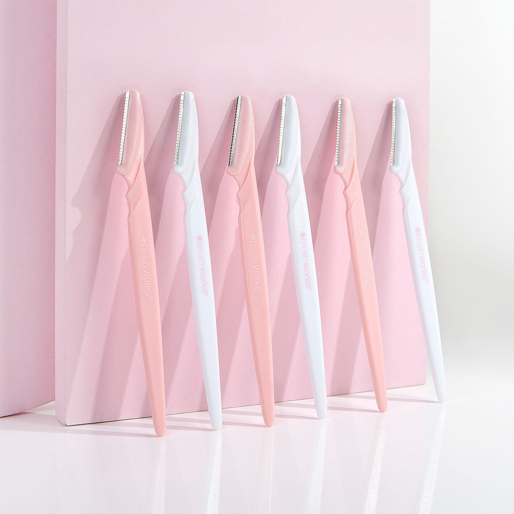 Brushworks Angled Dermaplaners Pack Of 6