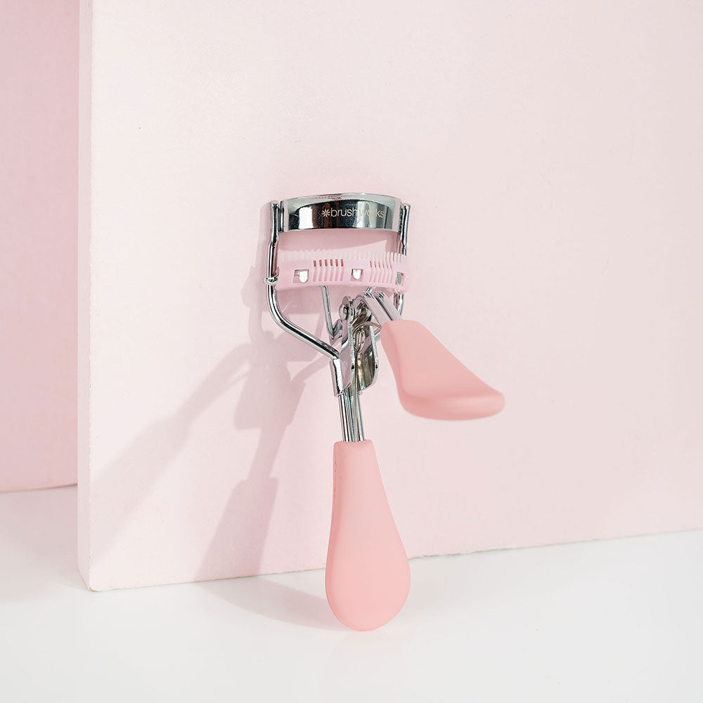 Brushworks Baby Pink Pro Lash Curler & Comb
