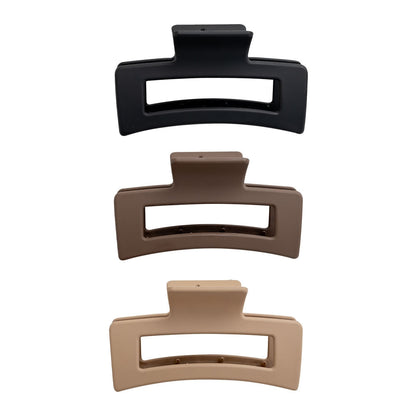 Brushworks Classic Claw Clips Pack of 3