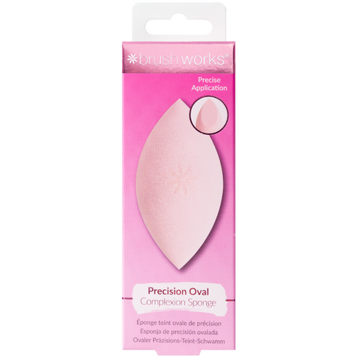 Brushworks Precision Oval Complexion Makeup Sponge