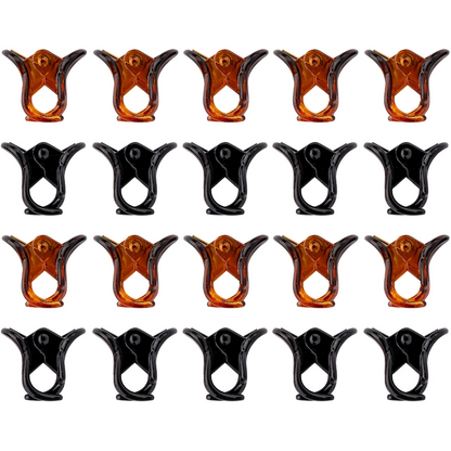 Brushworks Mini Claw Clips Pack of 20