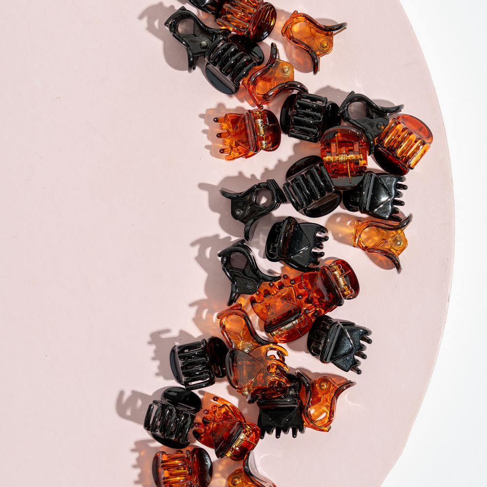 Brushworks Mini Claw Clips Pack of 20