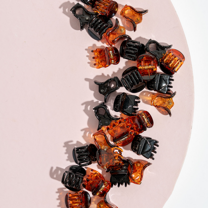 Brushworks Mini Claw Clips Pack of 20