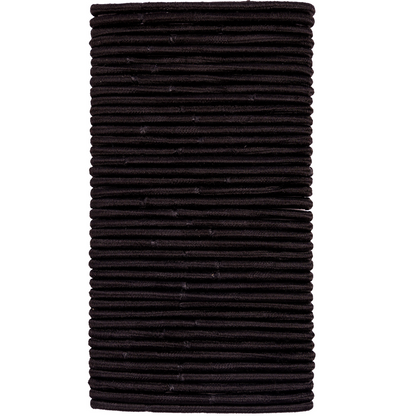 Brushworks Classic Black Hairbands Pack of 40