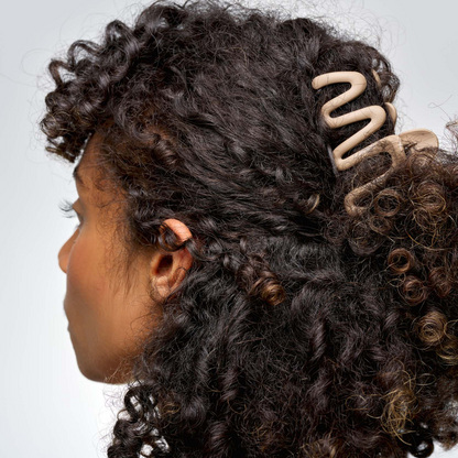 Brushworks Assorted Wave Claw Clips Pack of 3