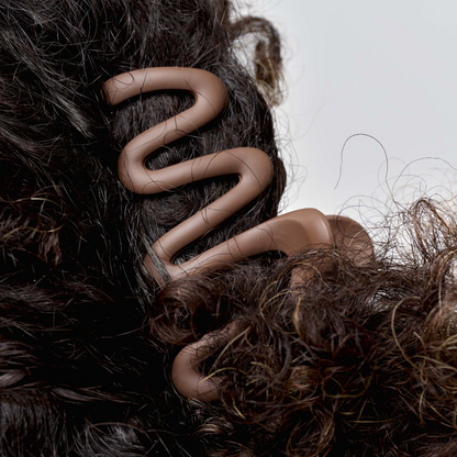 Brushworks Assorted Wave Claw Clips Pack of 3