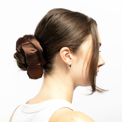 Brushworks Assorted Large Classic Cloud Scrunchies Pack of 3