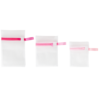 Brushworks Assorted Size Beauty Wash Bag Set Pack of 3