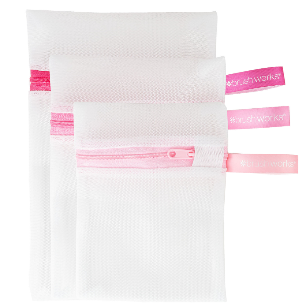 Brushworks Assorted Size Beauty Wash Bag Set Pack of 3