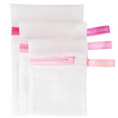 Brushworks Assorted Size Beauty Wash Bag Set Pack of 3