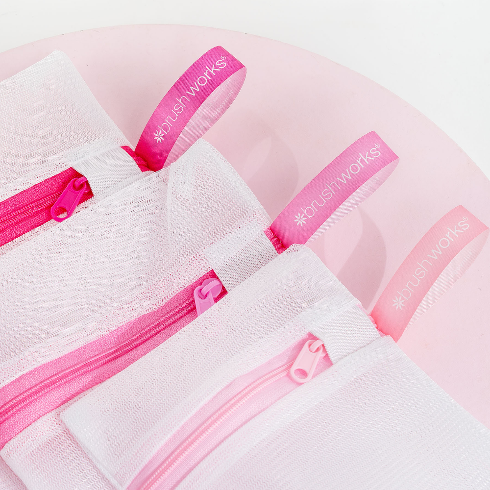 Brushworks Assorted Size Beauty Wash Bag Set Pack of 3