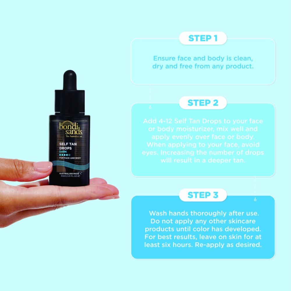 Bondi Sands Self Tan Drops Dark 30ml