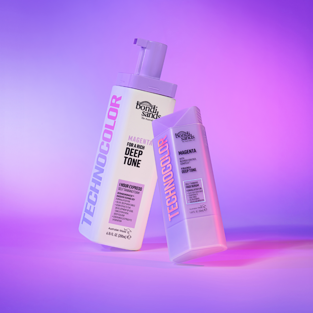 Bondi Sands Technocolour Magenta Self Tanning Face Serum 50ml
