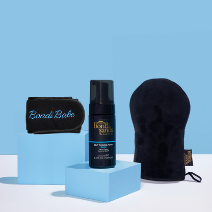 Bondi Sands Get Glowing 3 Piece Starter Kit Dark