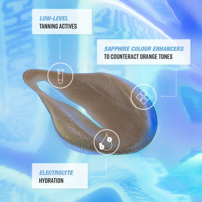 Bondi Sands Technocolour Sapphire 1 Hour Express Self Tanning Foam 40ml