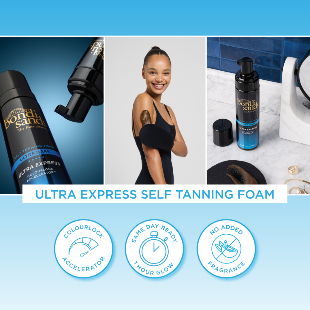 Bondi Sands Ultra Express Self Tanning Foam Ultra Dark 200ml