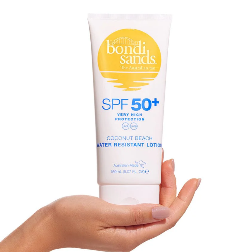 Bondi Sands Body Sunscreen Lotion Coconut Beach Scent SPF50+ 150ml