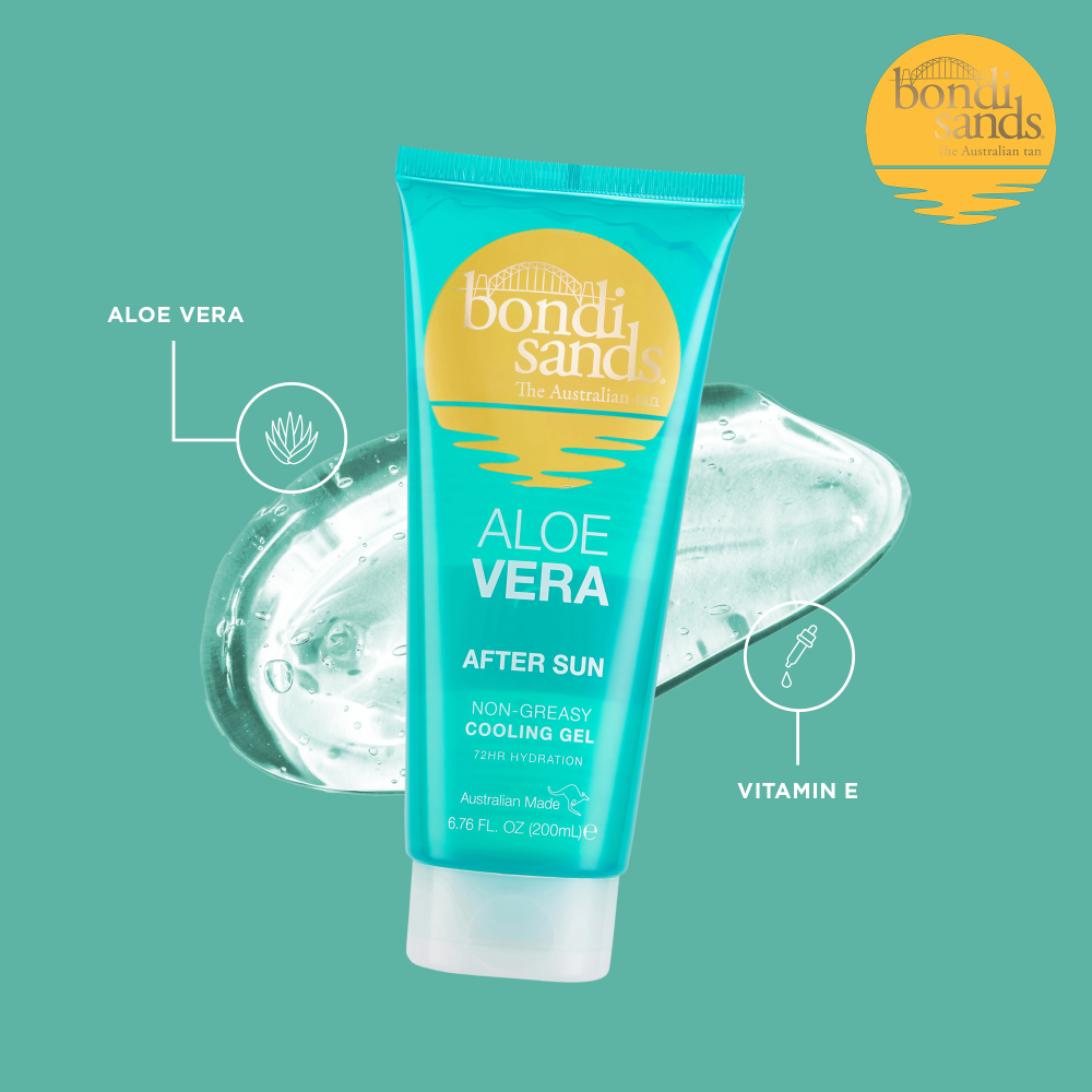 Bondi Sands Aloe Vera After Sun Non-Greasy Cooling Gel 200ml