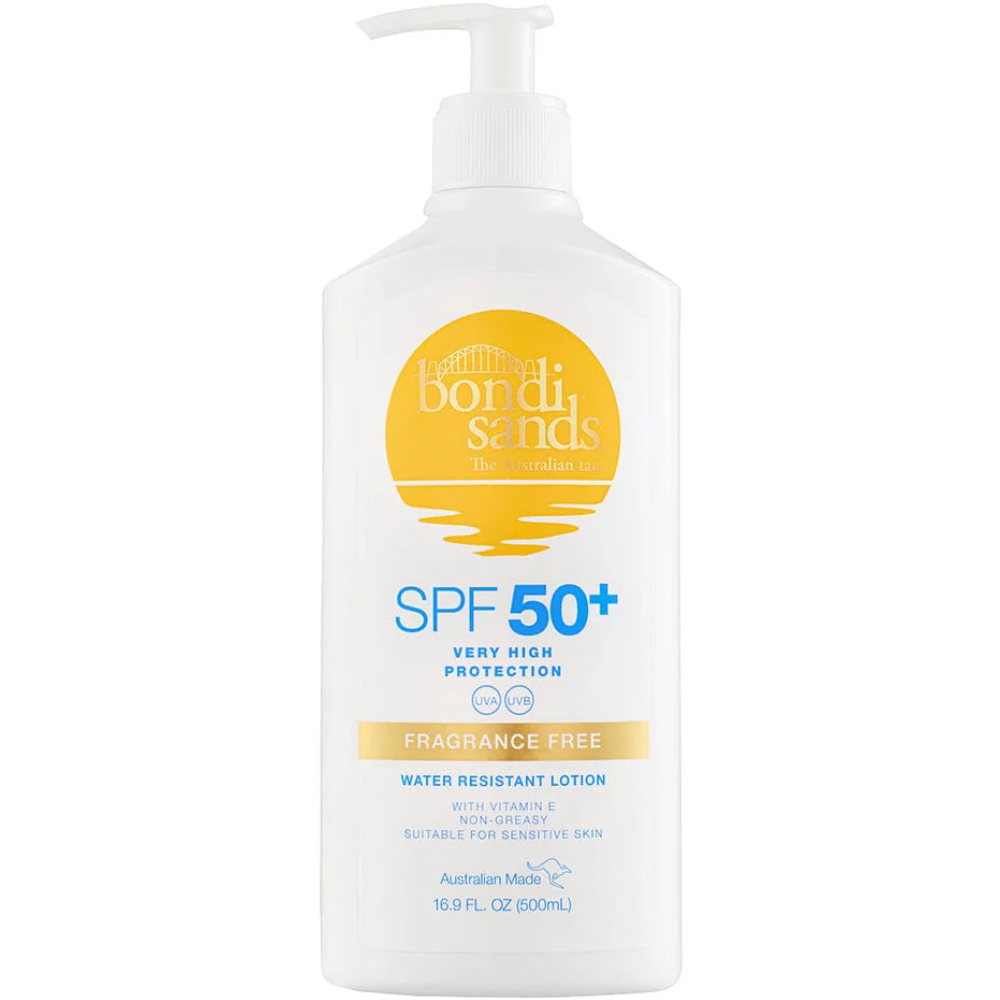 Bondi Sands Sunscreen Lotion SPF50+ Fragrance-Free 500ml