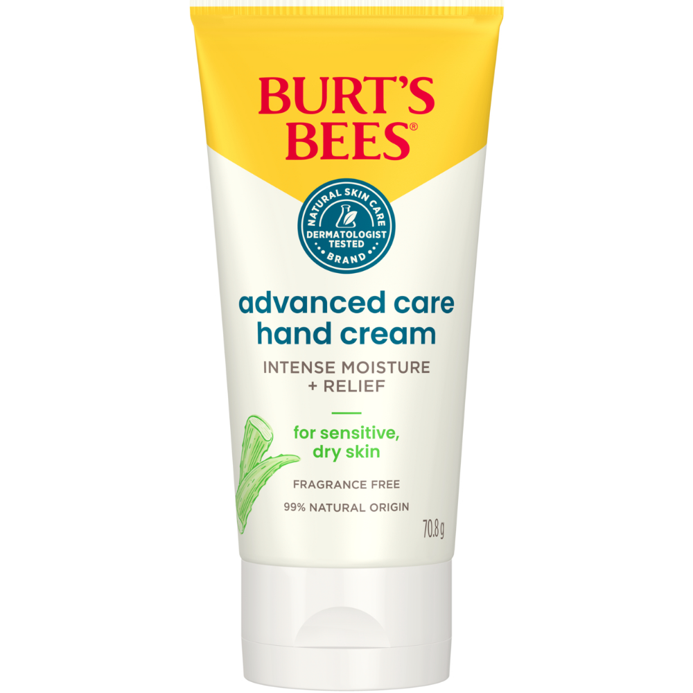 Burt's Bees Advanced Care Hand Cream for Sensitive, Dry Skin 70g