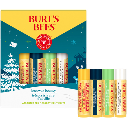 Burt's Bees Limited Edition Fruit Mix Lip Balm Gift Set 4 x 4.25g