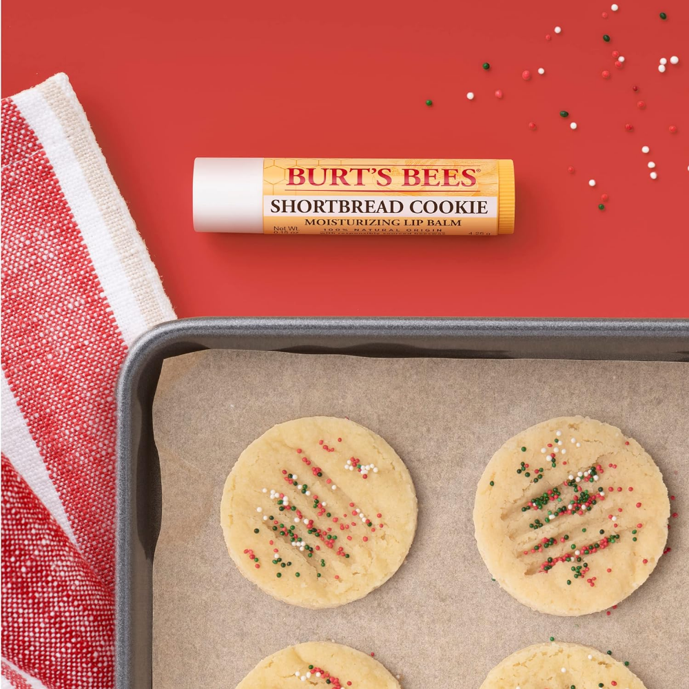 Burt's Bees Limited Edition Festive Fix Lip Balm Gift Set 4 x 4.25g