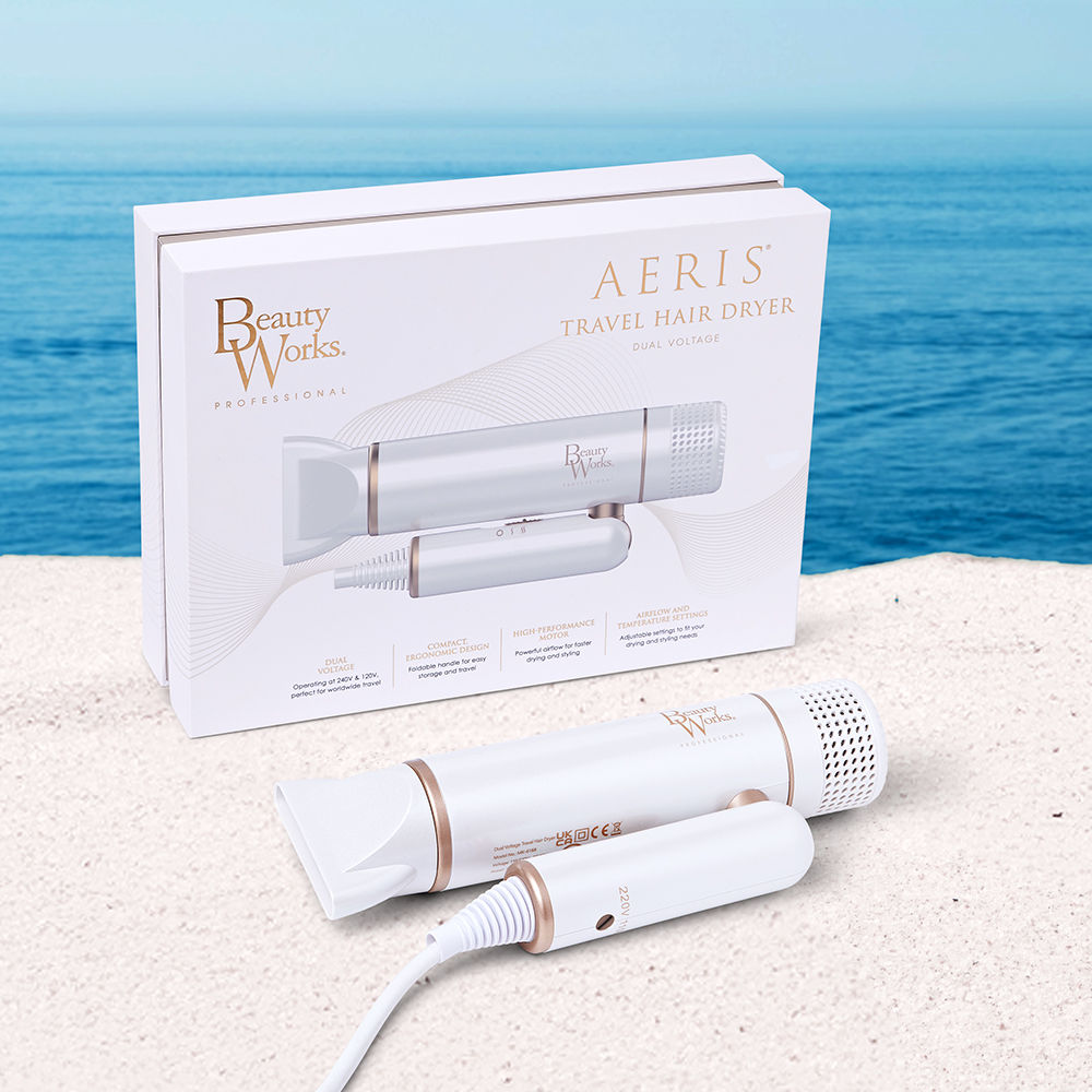 Beauty Works Aeris Travel Hair Dryer