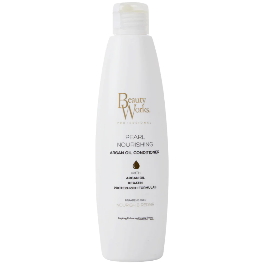 Beauty Works Pearl Nourishing Argan Oil Shampoo & Conditioner Twin 2 x 250ml