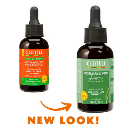 Cantu Rosemary & Mint Plus Biotin Scalp & Hair Oil 59ml