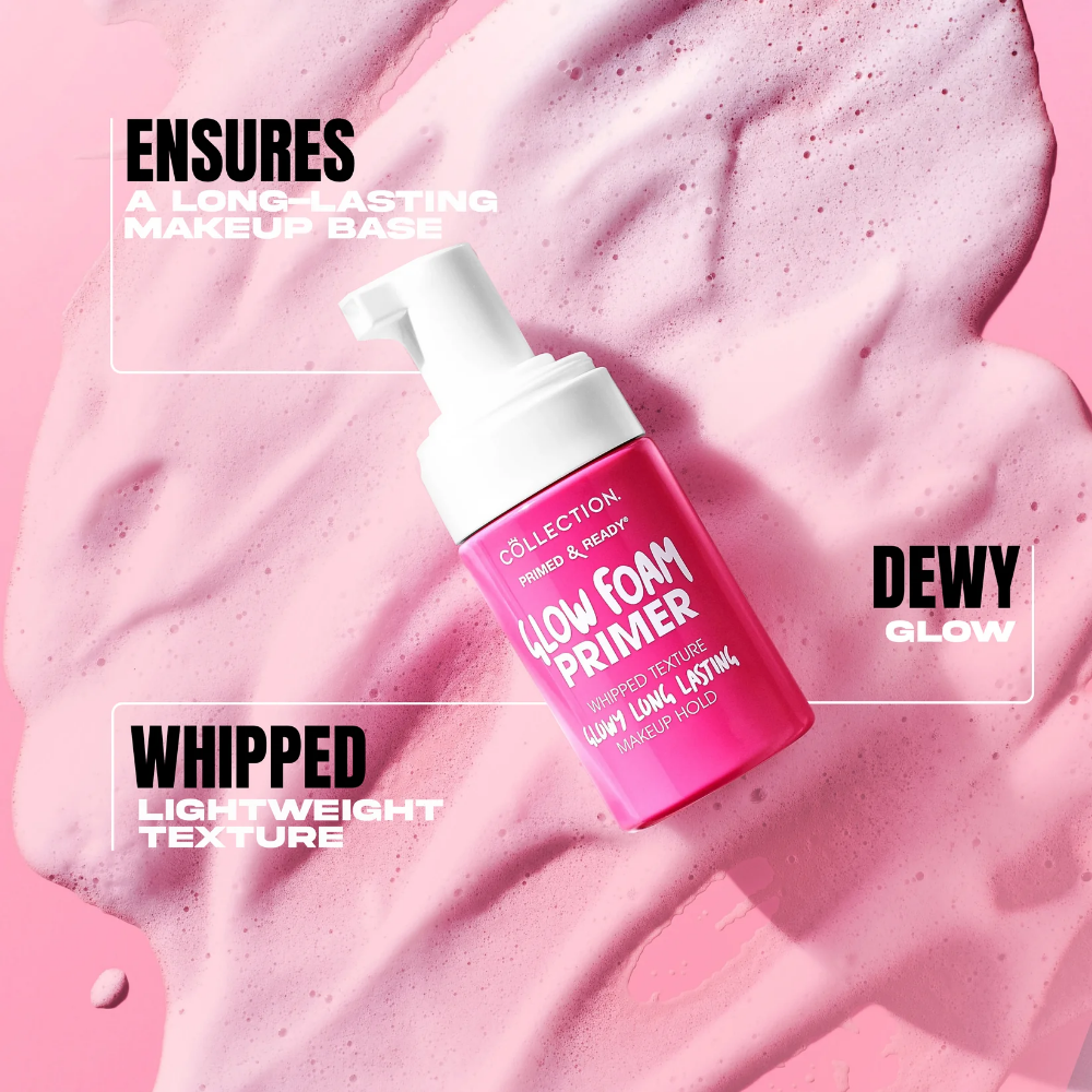 Collection Cosmetics Primed & Ready Glow Foam Primer 27ml