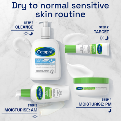 Cetaphil Hydrating Foaming Cream Cleanser 236ml