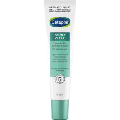 Cetaphil Gentle Clear Triple Action Blemish Serum 30ml