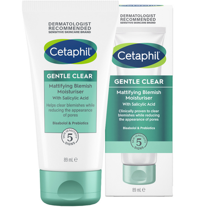 Cetaphil Gentle Clear Mattifying Blemish Moisturiser 89ml