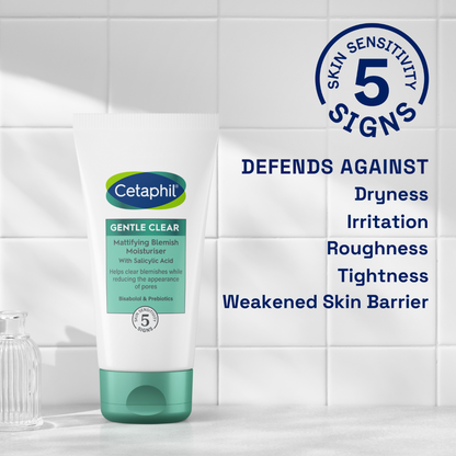 Cetaphil Gentle Clear Mattifying Blemish Moisturiser 89ml